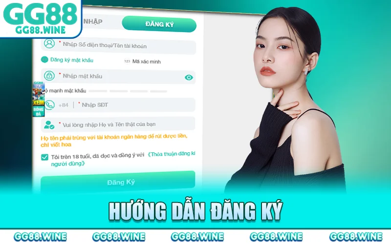 Các Bước Đăng Ký GG88